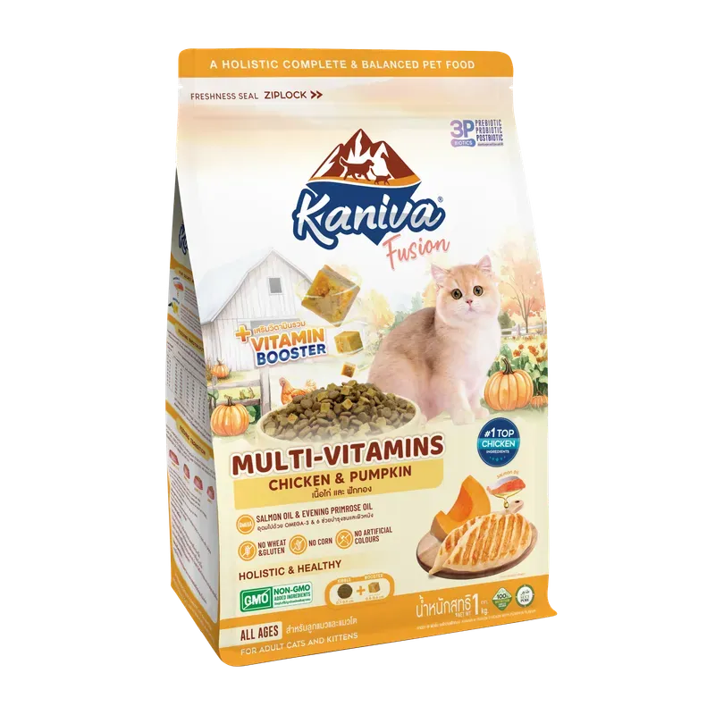 Kaniva Fusion Multi-Vitamins Chicken & Pumpkin (Dry)