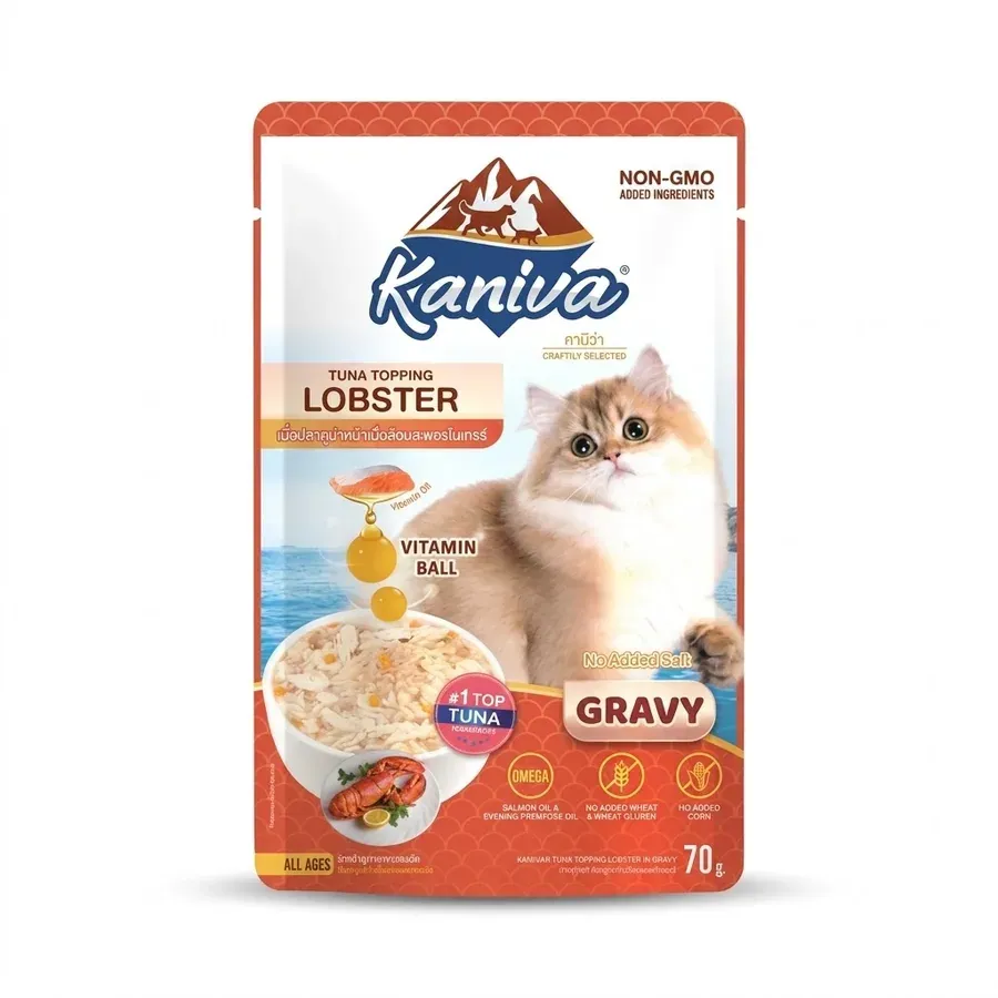 Kaniva Tuna Topping Lobster Soft Jelly (Wet) 70g
