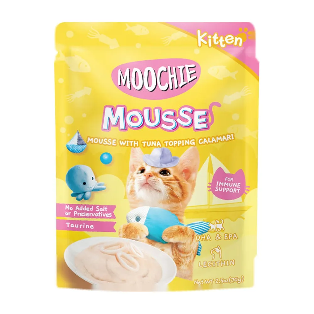 Moochie Tuna with calamari (Wet) 70g