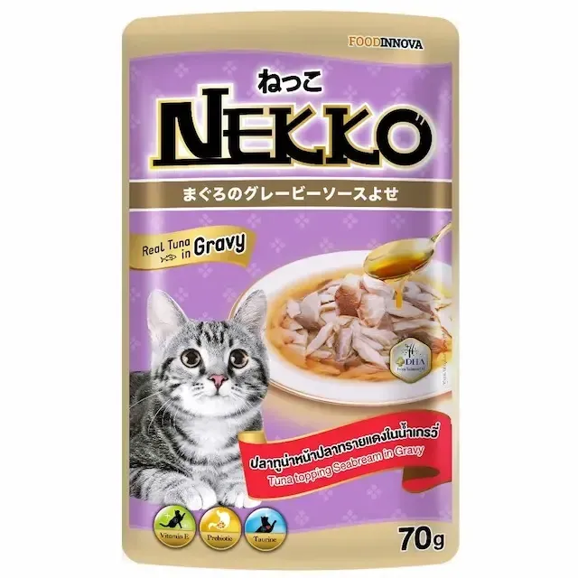 Nekko TUNA TOPPING SEA BREAM (Gravy) 70g