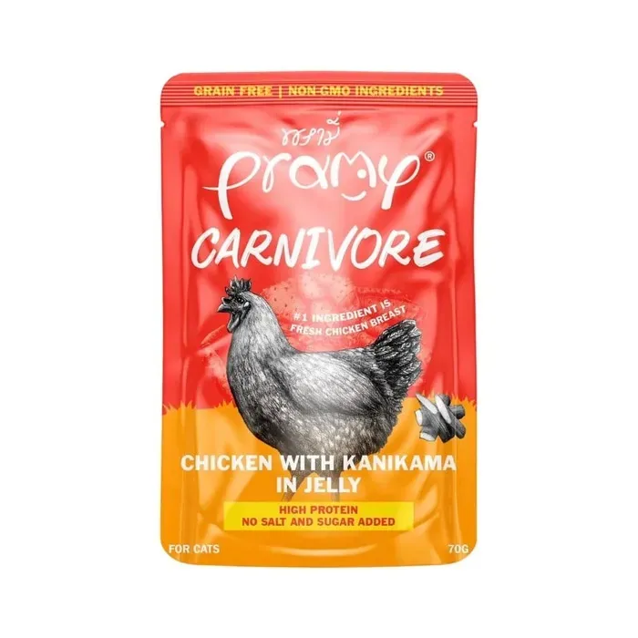 Pramy Chicken with kanikama (Jelly) 70g