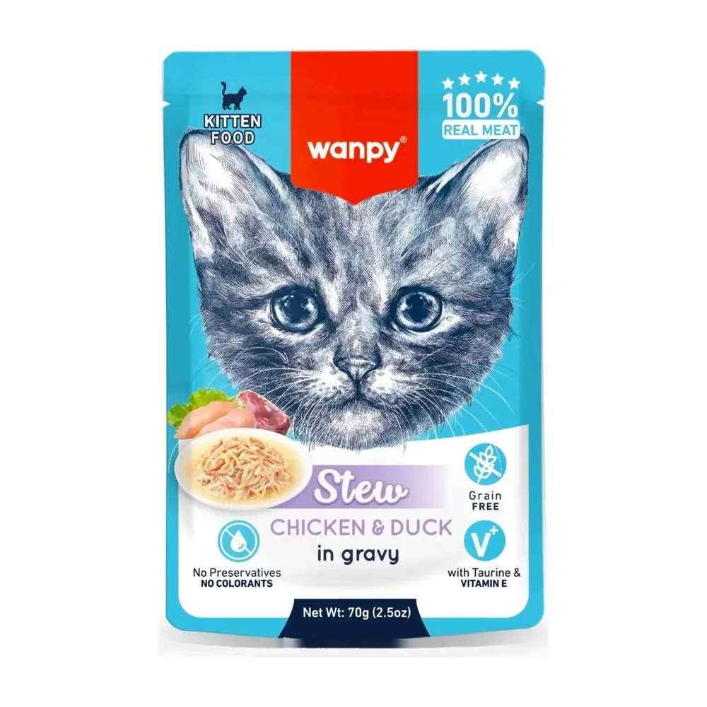 Wanpy Chicken & Duck (Gravy)