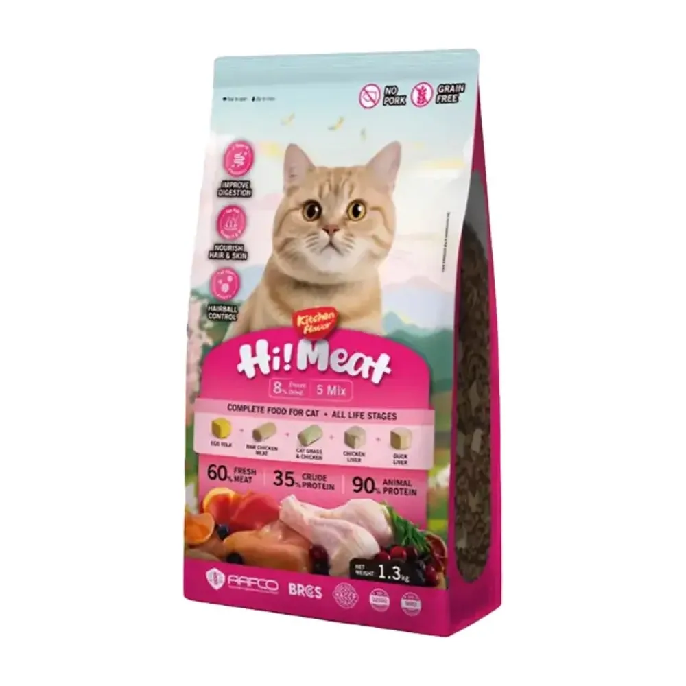 kitchen Flavours Hi-Meat Freeze Dried For All Life Stage (Dry) 1.3kg