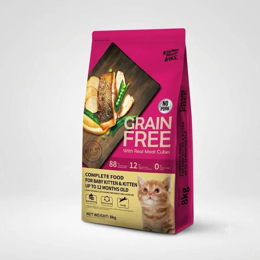 kitchen Flavours Grain Free Baby Kitten & Kitten (Dry) 400g