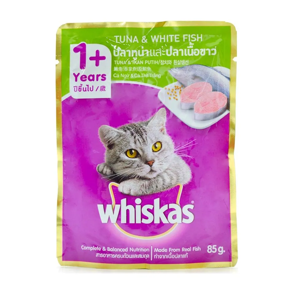 Whiskas Tuna & White Fish (Jelly)