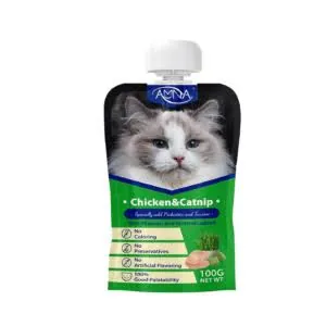 Amna Chicken & Catnip (Wet) 100g