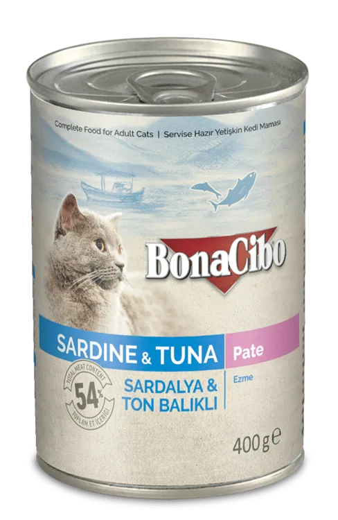 BONACIBO Sardine & Tuna Pate (Can) 400g