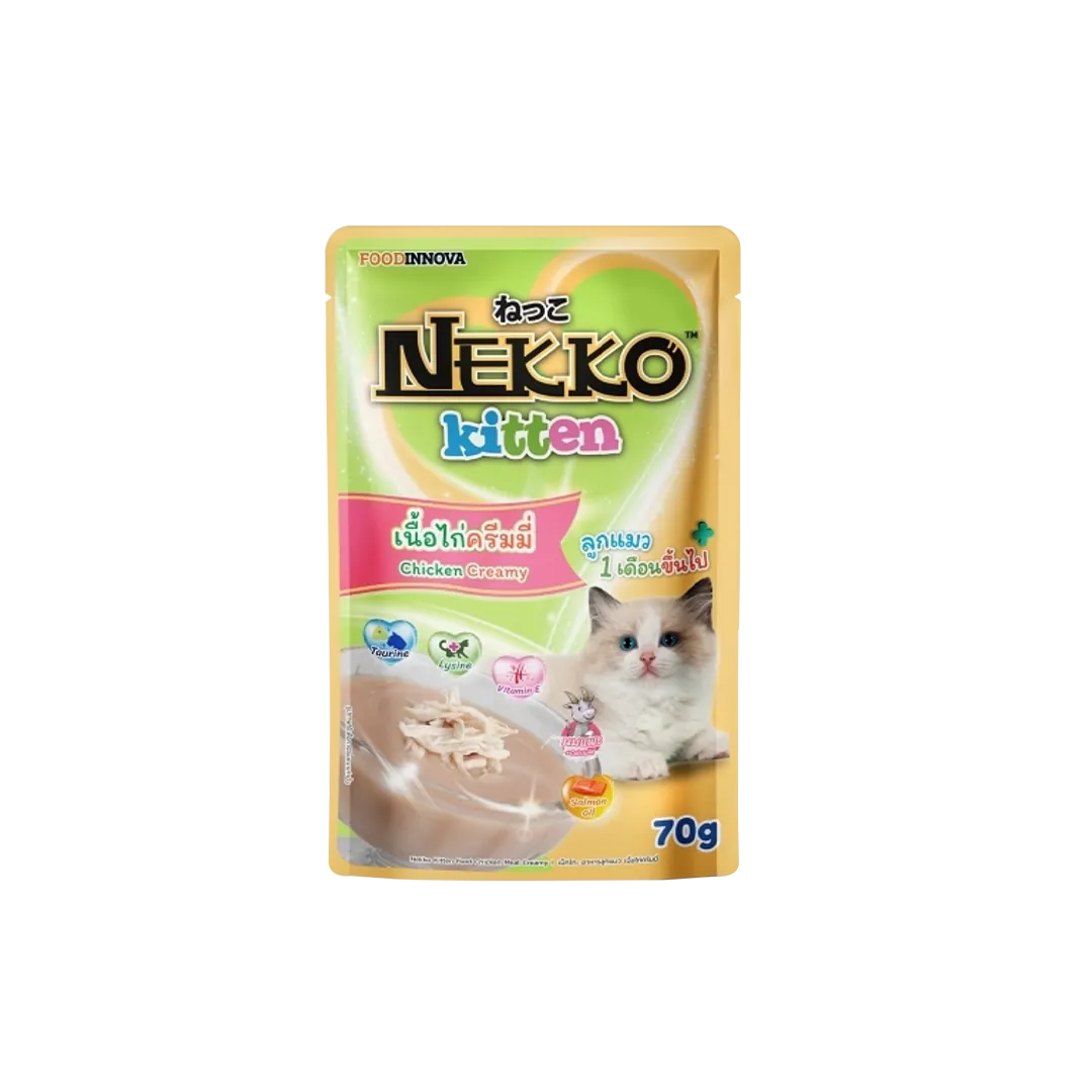 Nekko Kitten Chicken Creamy 70g