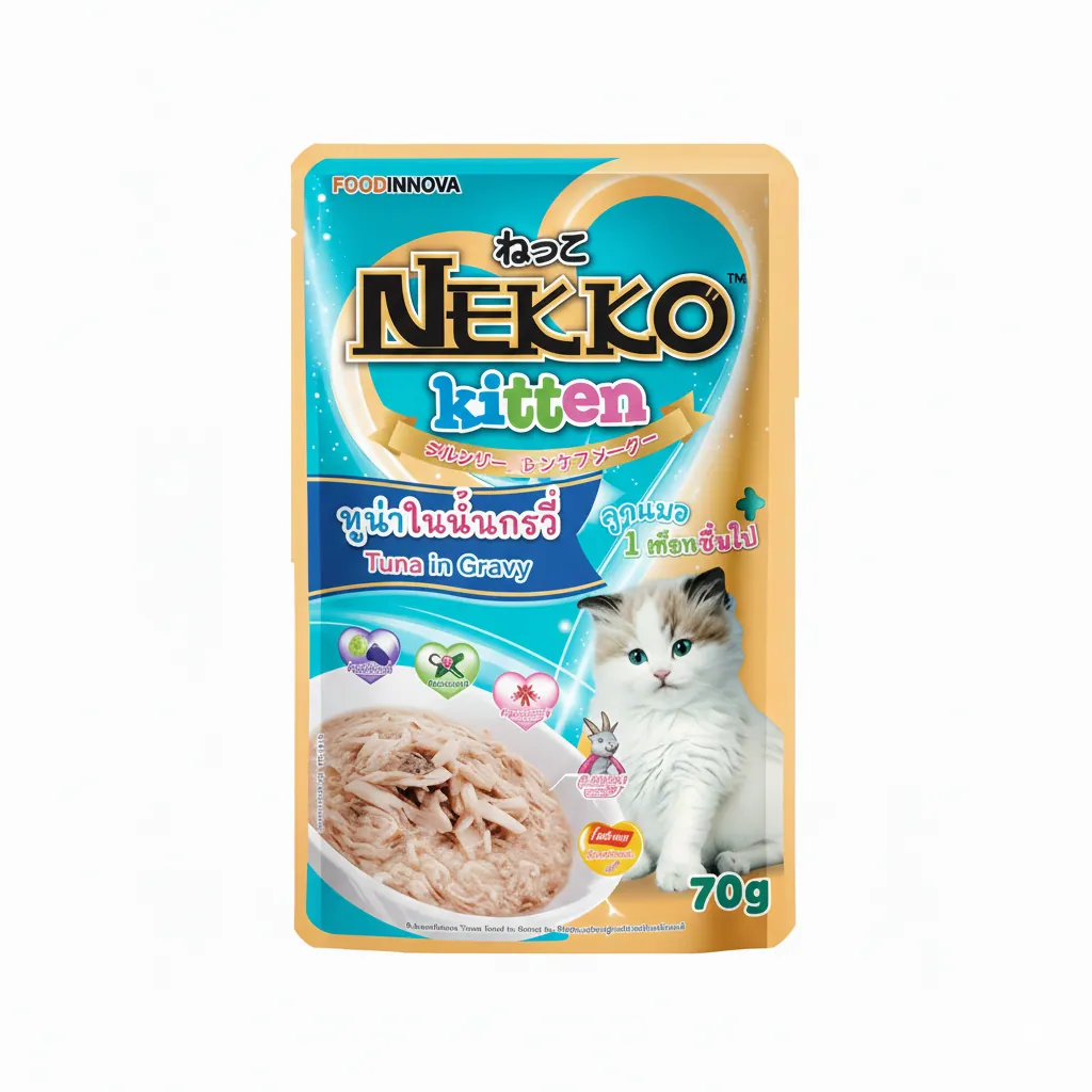 Nekko Kitten TUNA (Gravy) 70g