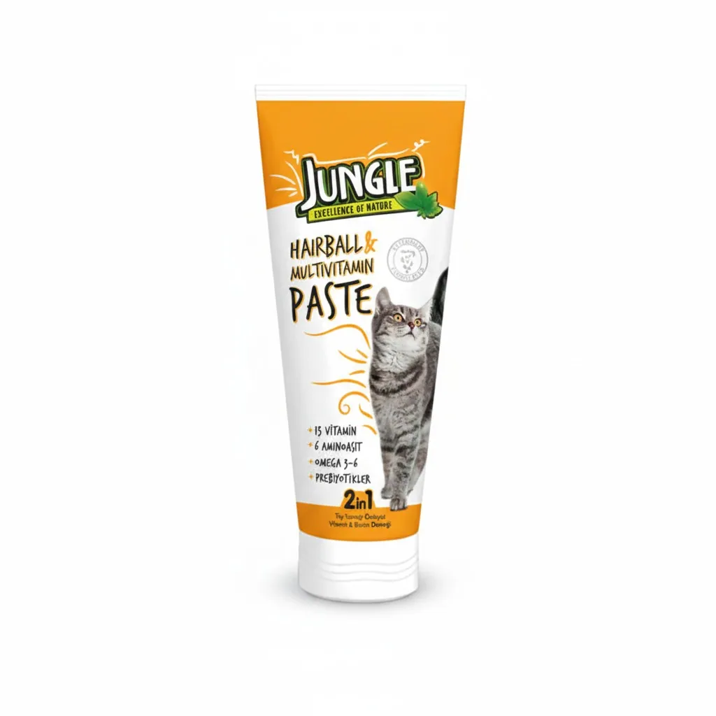 Jungle Hairball & Multivitamin 3 in 1 (Paste) 75g