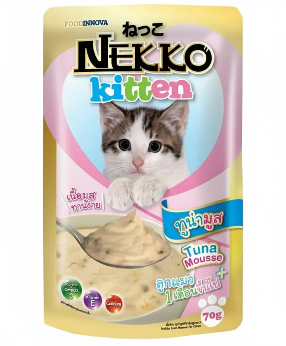 Nekko Kitten TUNA MOUSSE (Mousse) 70g